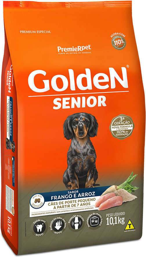 Golden Fórmula Cães Adultos Senior mini bits